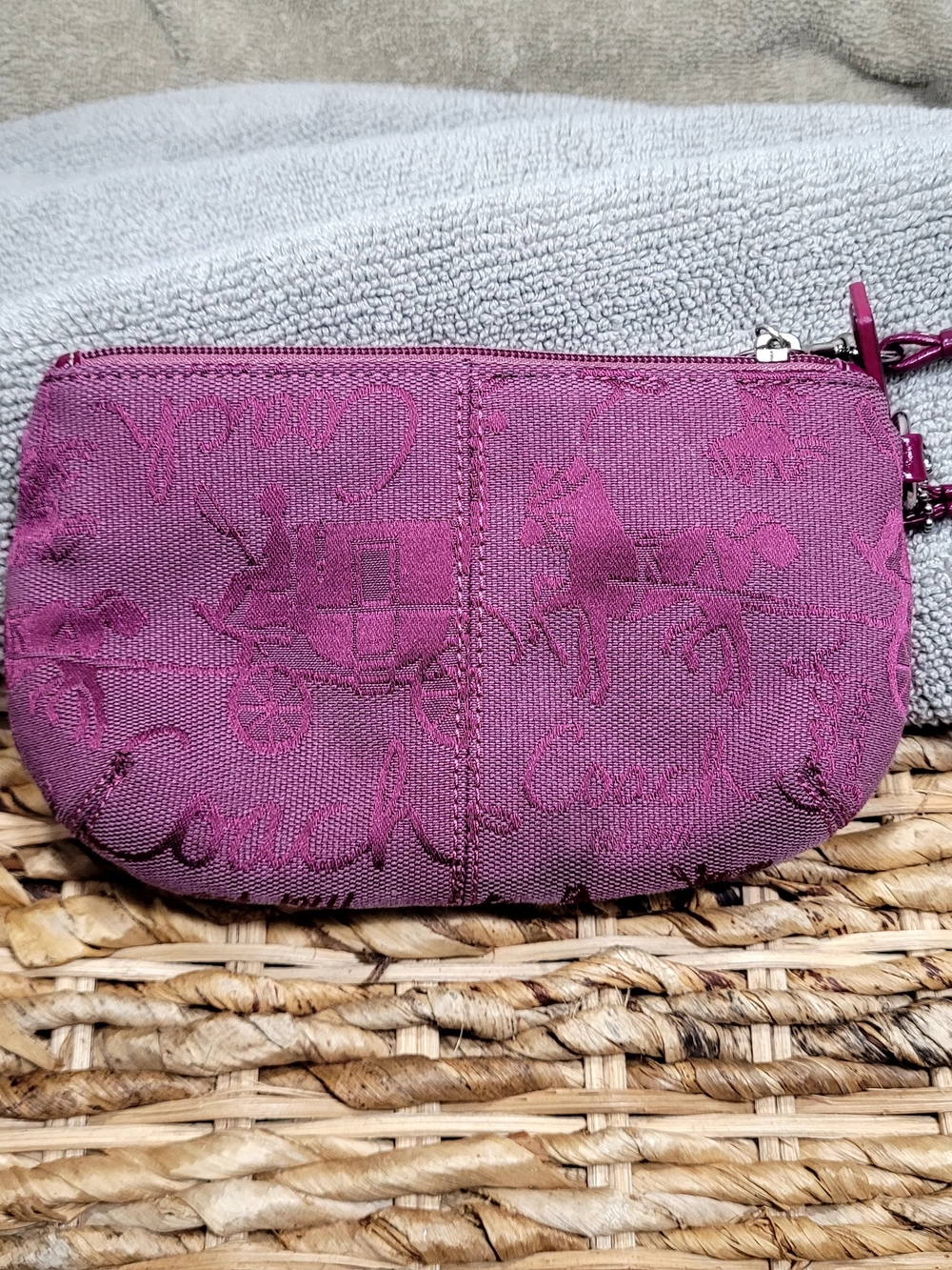 Coach Y2K  Signature-Print Wristlet with Buckle Accent - Picture 5 of 16